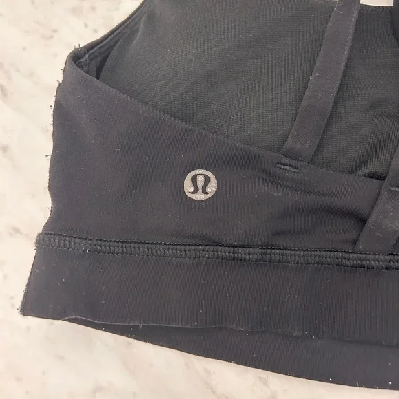 Lululemon Energy Bra • Black • Size 6 - Picture 6 of 7